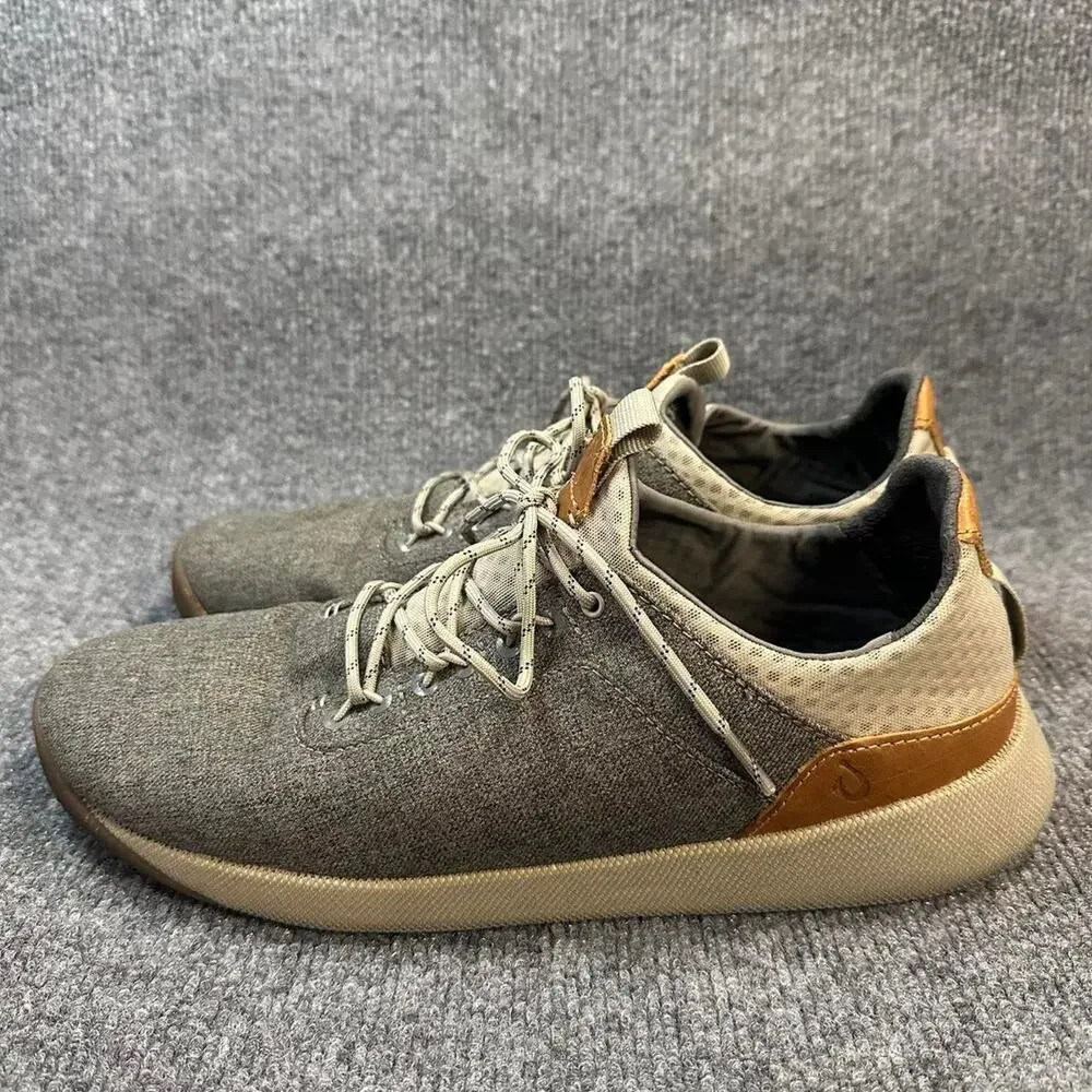 OluKai Men’s Nanea Li Sneakers Casual Summer Water Resistant Canvas Shoes 11